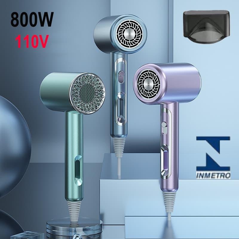 Secador De Cabelo Profissional Secagem Rápida 900w - 110v Ar Quente/Frio