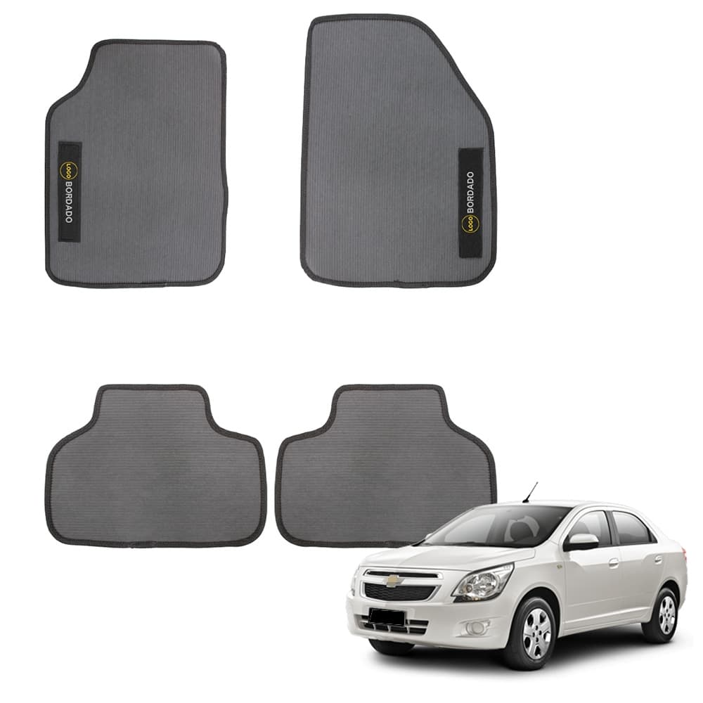Tapete Cobalt 2011 a 2020 Tapete de Borracha Automotivo Impermeável Molde na Medida do Carro