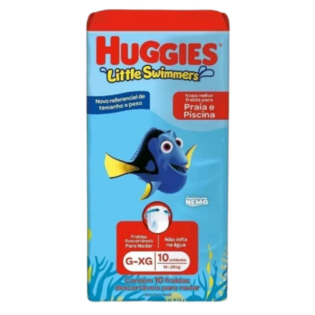 Fralda Descartável Huggies Little Swimmers na Promoção  - Tamanhos P/M e G/XG