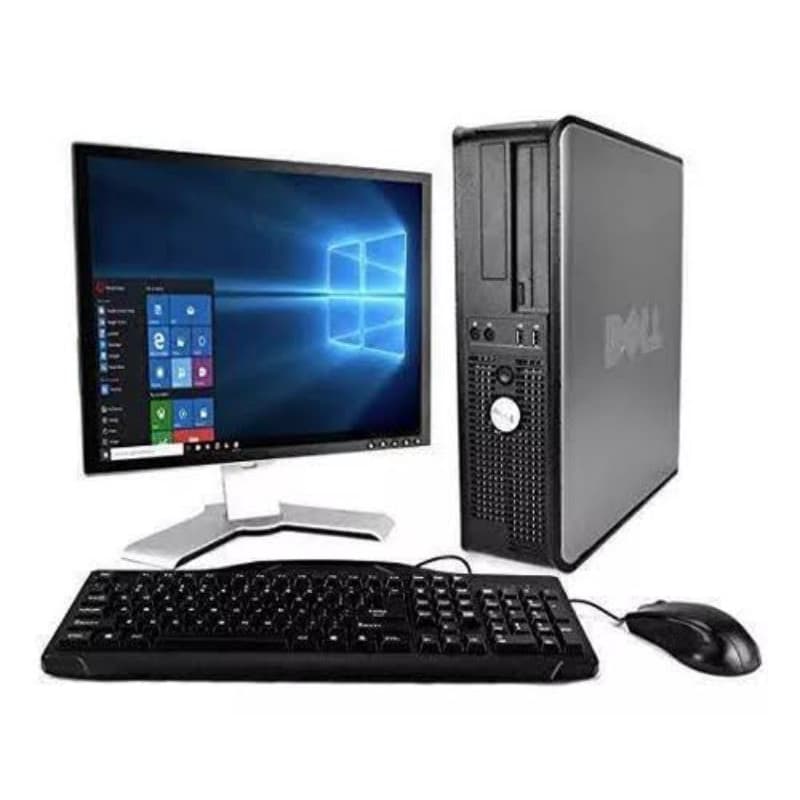 computador otiplex Slim 560 4gb dual core hd 160gb/monitor de 16 completo