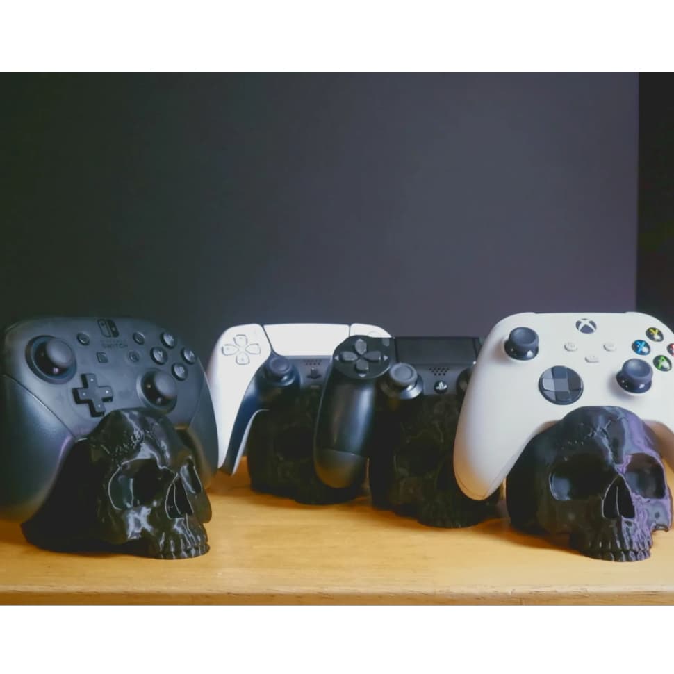 Suporte de Controle Caveira design moderno para Vídeogame Xbox