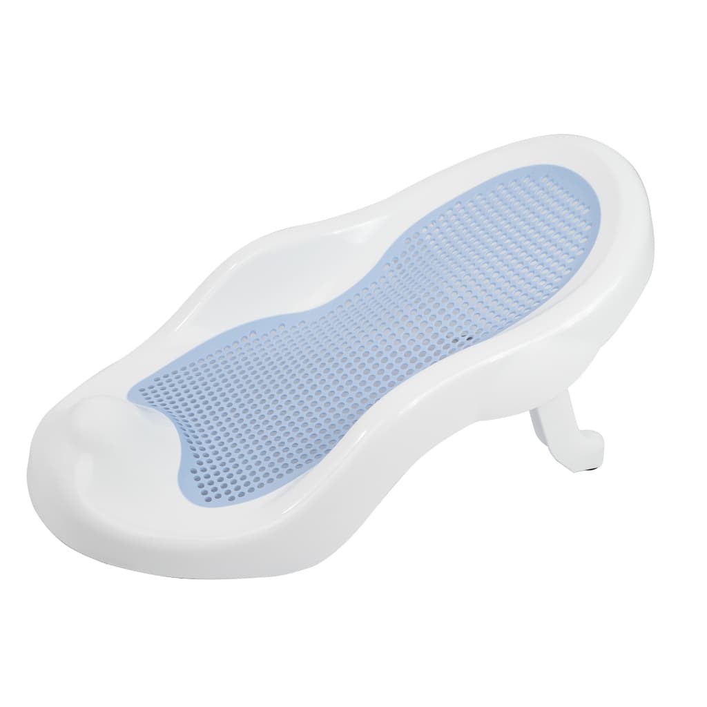 Rede De Proteção para Banheira - Redutor - Bebê - Apoio - Segurança -Azul - Até 10kg