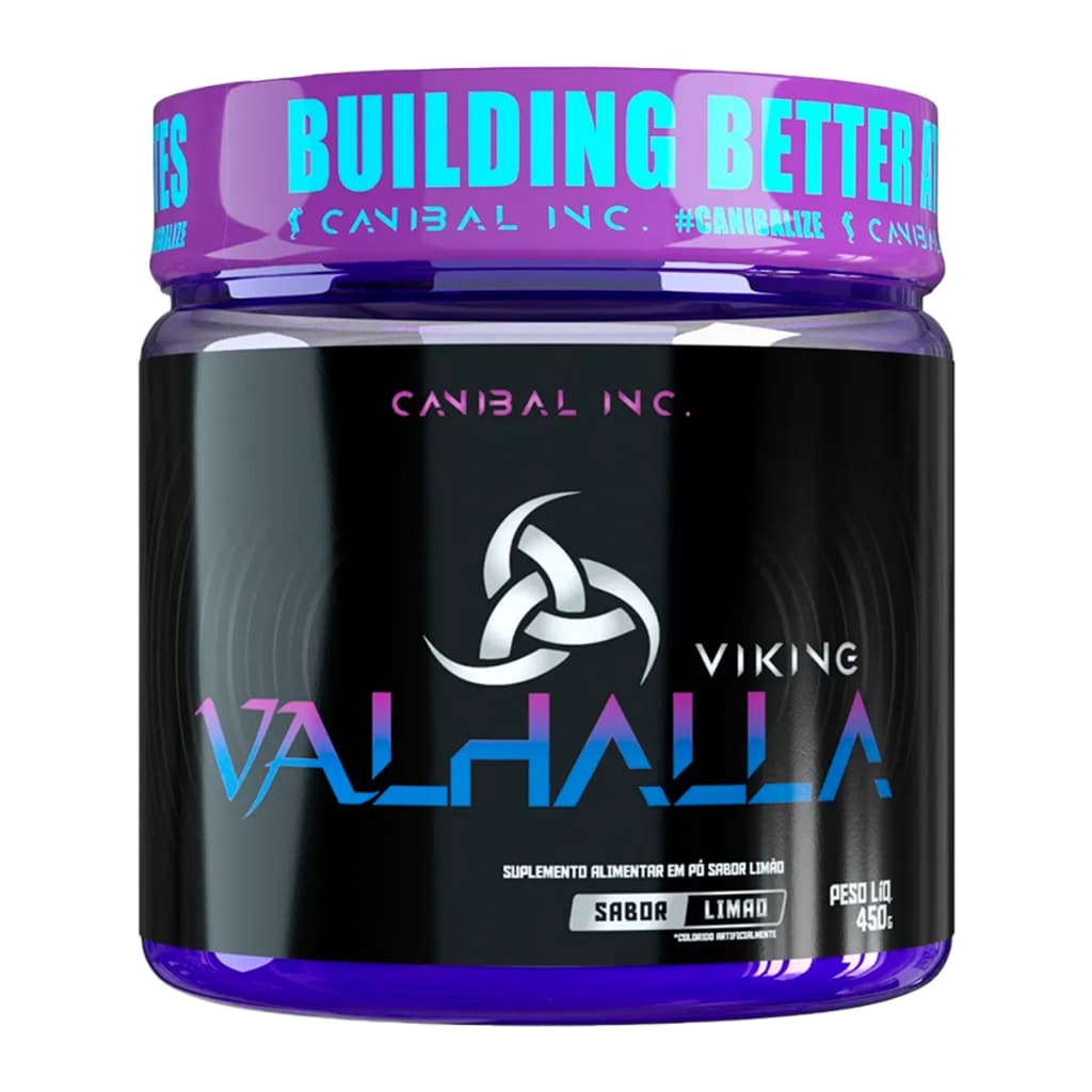 Pré Treino Viking Valhalla Com Beta Alanina 450g Canibal Inc