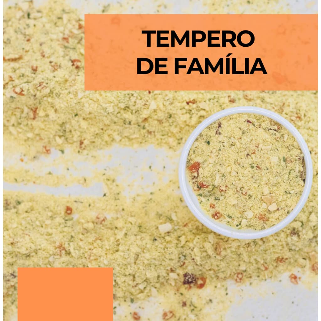 Tempero de Familia - Tempero Misto - 100g, 200g, 300g - Aldeia