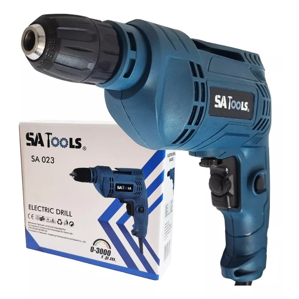 Furadeira Parafusadeira 860W Com Aperto Rápido Profissional SA