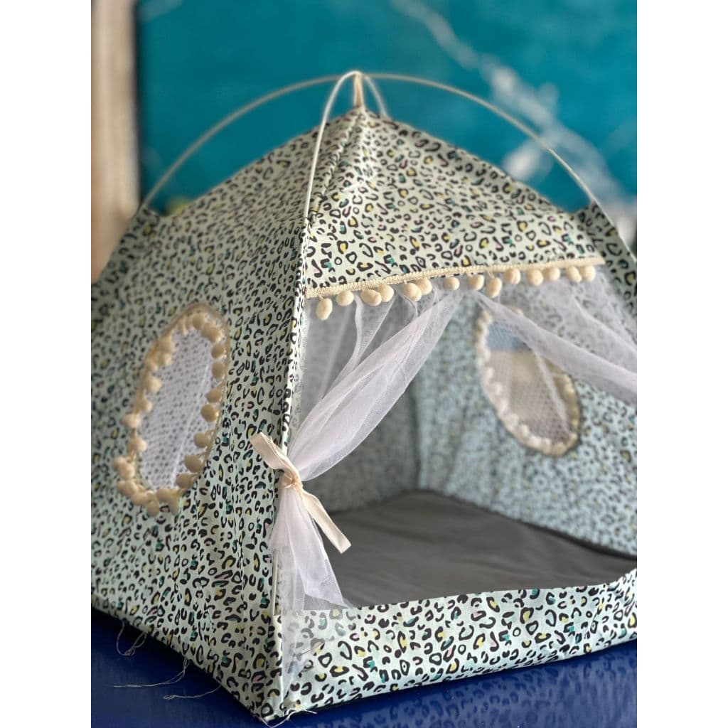 Casinha de cabaninha luxo, para pet confortável.