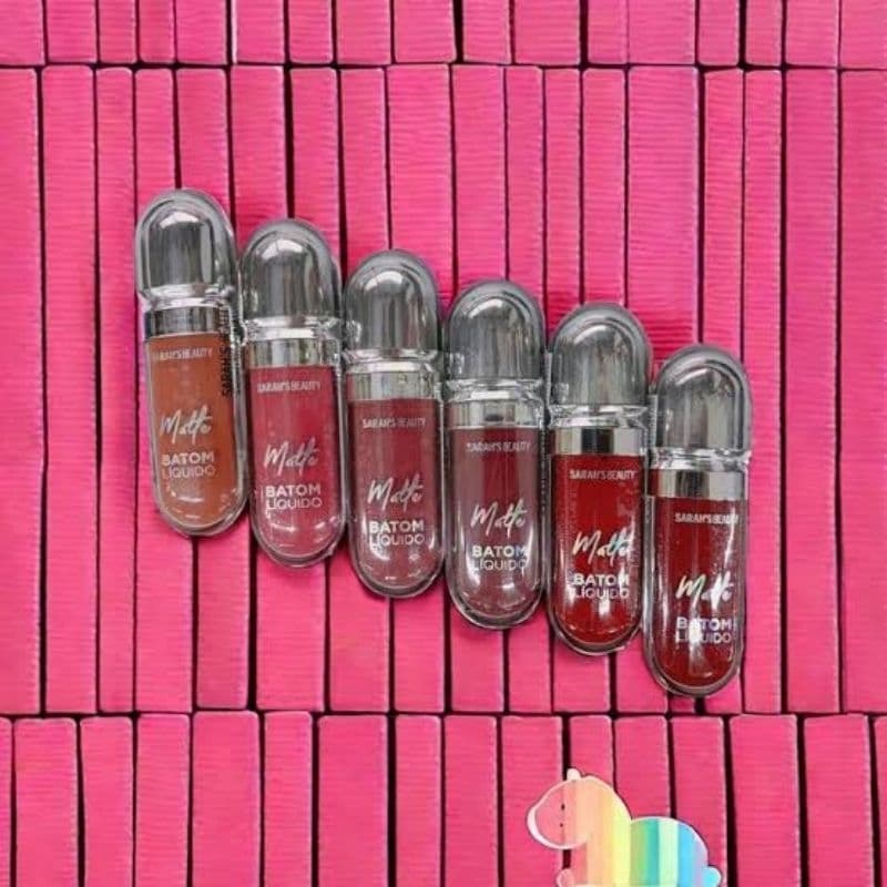 Batom Liquido Sarahs Beauty Efeito Matte