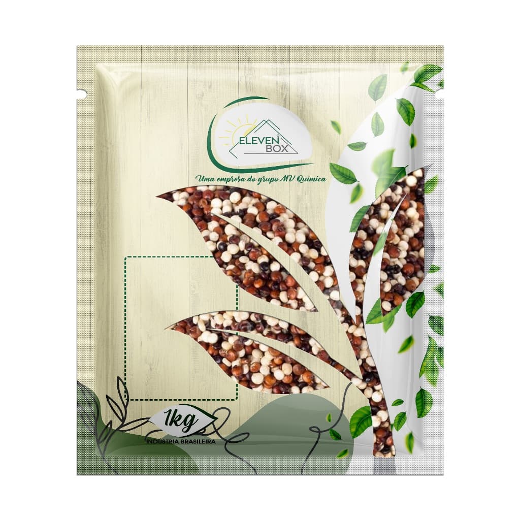 Quinoa Em Grãos Mista | 1kg  (Sem Glúten) - Eleven Box