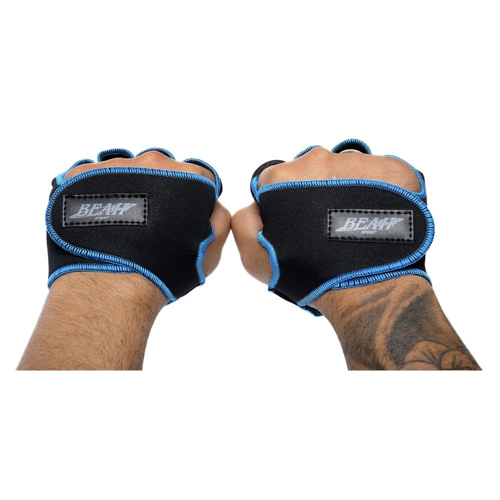 Kit 4 pares de Luvas Para Treino Academia CrossFit o Par Masculino/Feminino Musculação Fitness