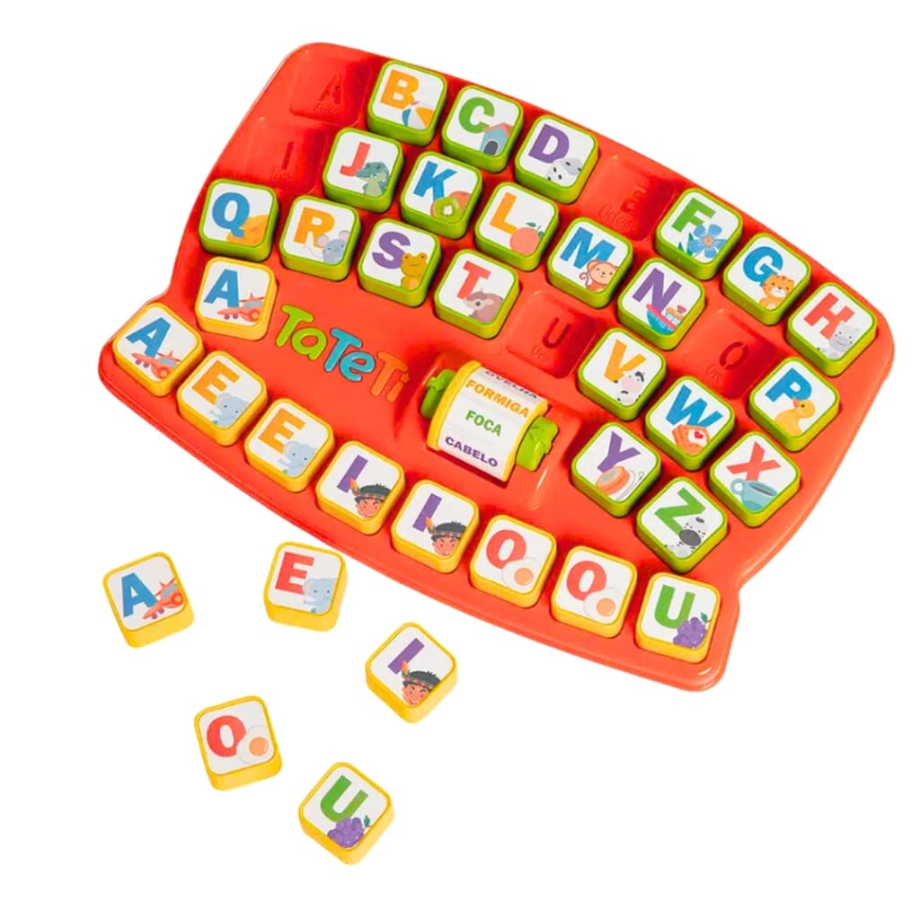 Brinquedo Educativo Monta Palavras Alfabetização Jogos Educativos Pedagógicos Escolar Jogo Infantil
