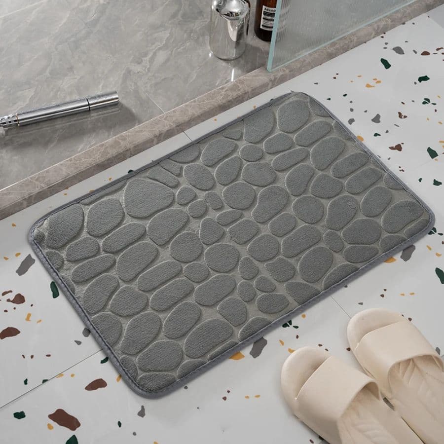 1/2/3 pecasTapete Soft Antiderrapante para Banheiro, Sala e Quarto com Diversas Cores 40cm x 60cm