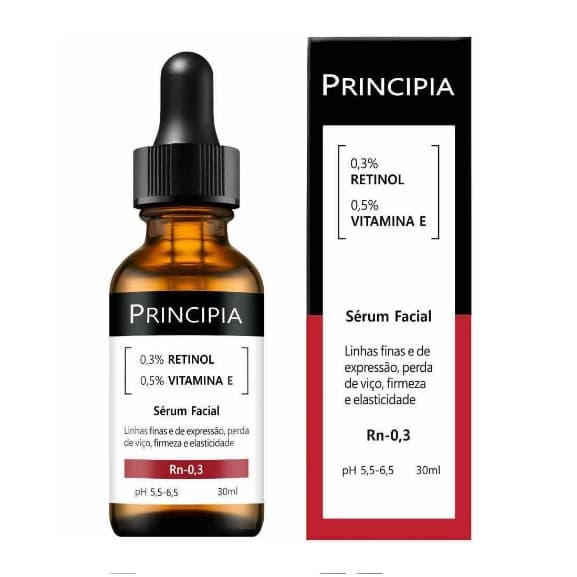 Sérum Facial Anti-Idade Principia Skincare Rn-0,3 Retinol + Vitamina E 30ml