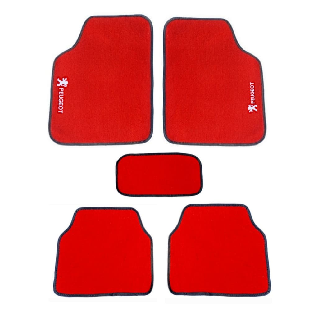 Jogo Tapete De Carpete Automotivo Universal 5 Pçs Peugeot 307