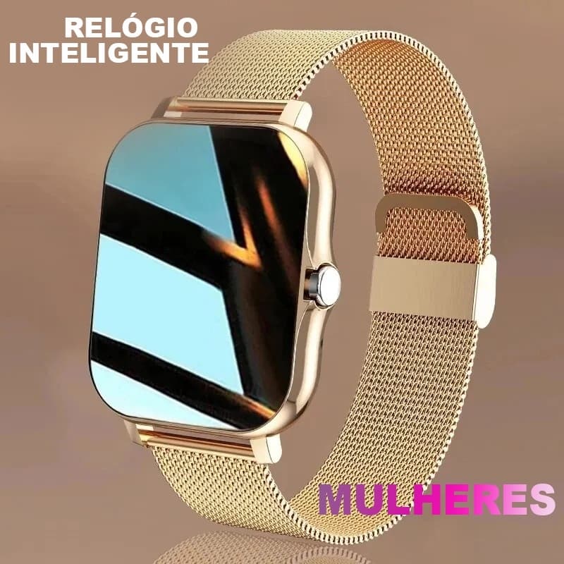 Relógio inteligente para  mulheres presente  relógios bluetooth chamadas digital smartwatch relógio de pulso