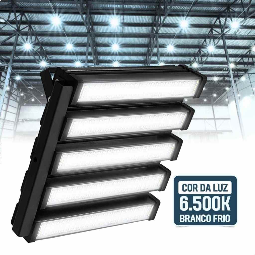 Refletor LED 500W Potente Holofote de Led Bivolt A Prova Dágua IP66 Luminária de Led