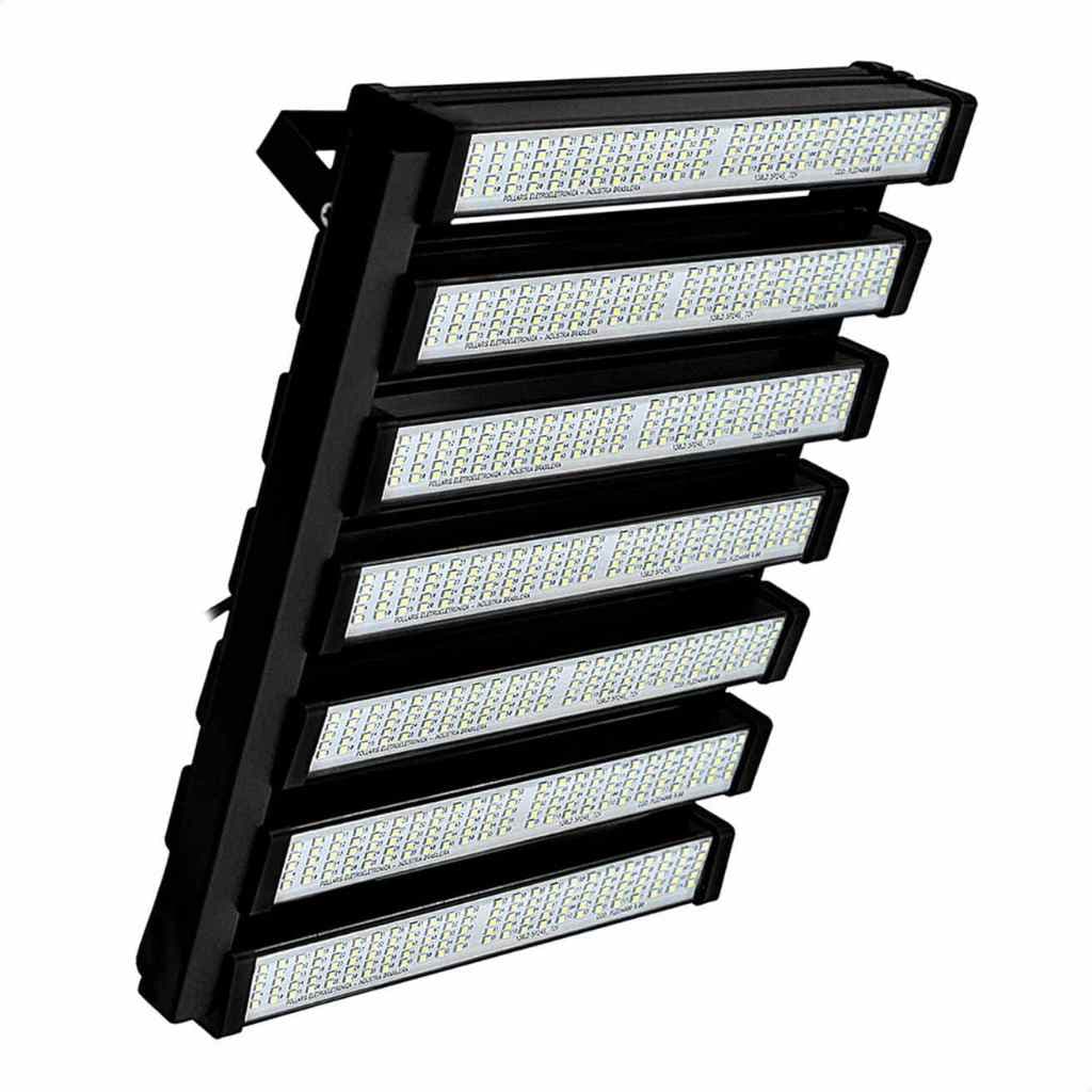 Holofote Refletor LED 1000W Potente Led Bivolt A Prova Dágua IP66 Luminária de Led