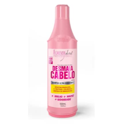 Shampoo Desmaia Cabelo Ultra Hidratante Forever Liss 500ml