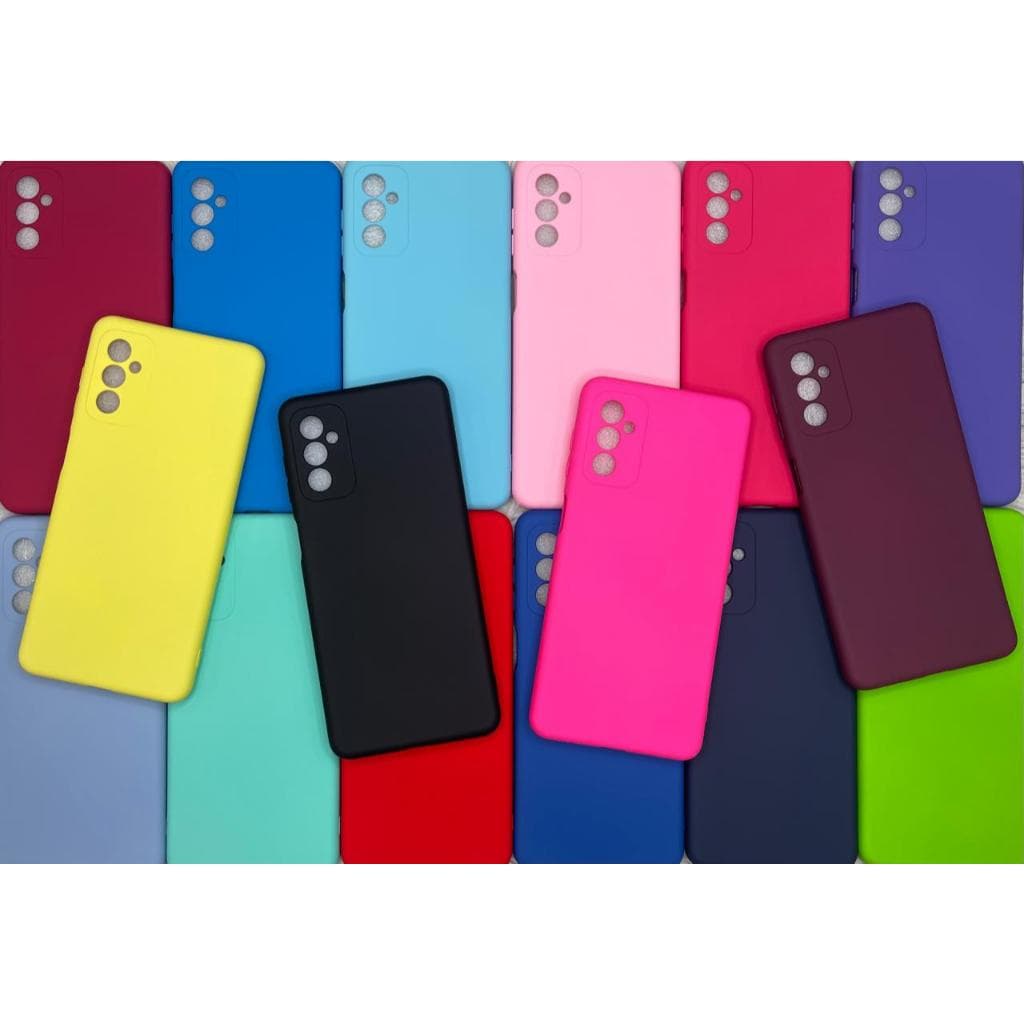 Capa Capinha Para Samsung M52 5G Silicone Aveludado Pelicula Case