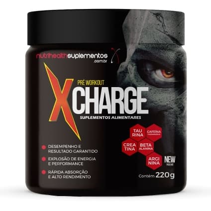 Pre Treino Xcharge Pre Workout Betalanina 220g Envio Rápido