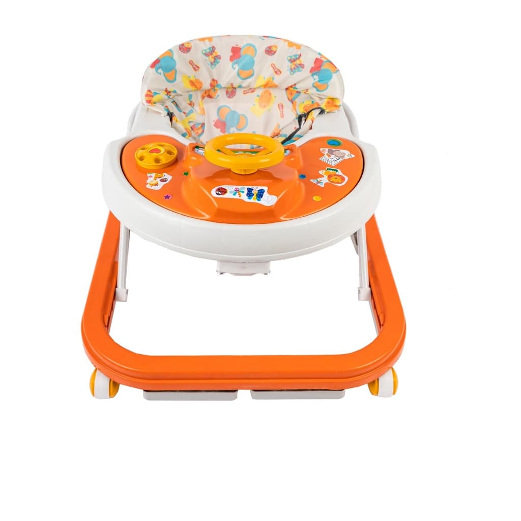 Andador Infantil Bebe Sonoro Laranja Styll Baby