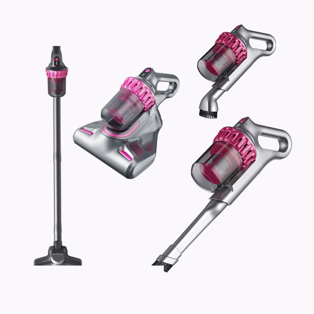 Sem fio UV esterilização aspirador remoção de ácaro destacável cabelo poeira limpador ,batendo 4 em 1 100W
