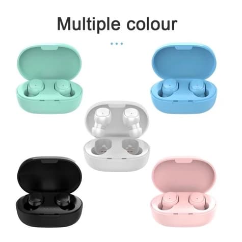 A6S TWS Fone De Ouvido Sem Fio Bluetooth 5.0 Estéreo Macaron Redmi Airdots Pro3  Mini Fones Android IOS