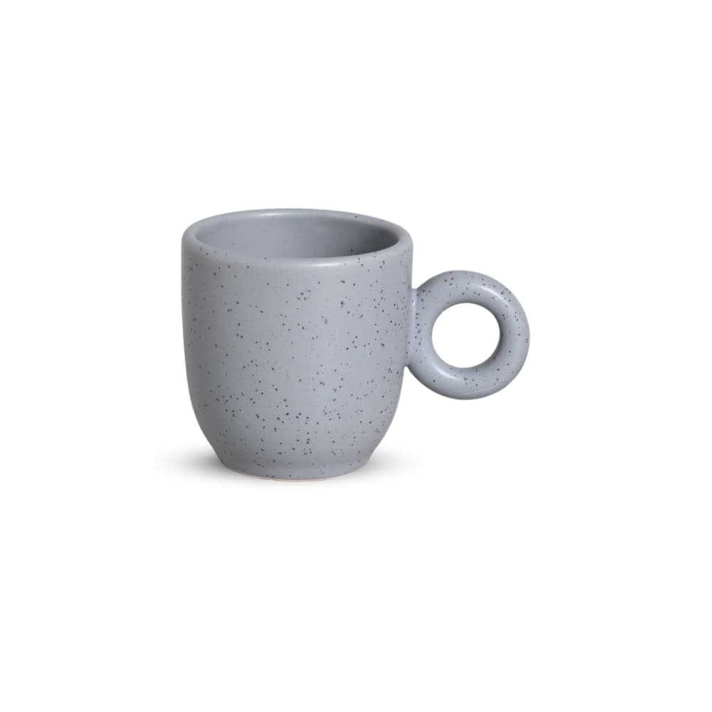 Caneca Small Bojuda Duo Orgânica Cinza 120ml