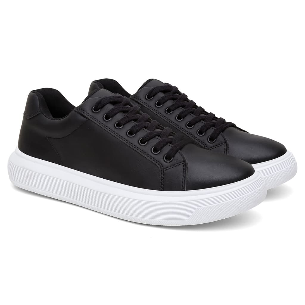 Tenis Masculino Casual Esportivo Oferta Tênis  Sola Branca