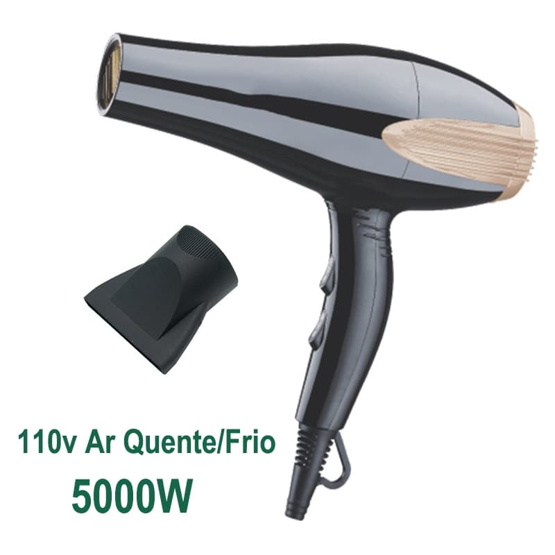Secador De Cabelos Profissional 110v 3 Velocidades 2 Temperaturas