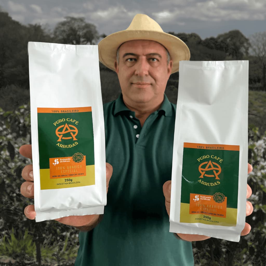 Café Especial Artesanal em GRÃOS 100% Arábica - 250g