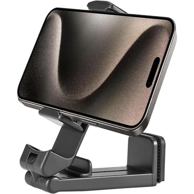 Suporte Rotativo Telefone Celular Para Avião Móvel Carro Ajustável Dobrável Montagem Viagem