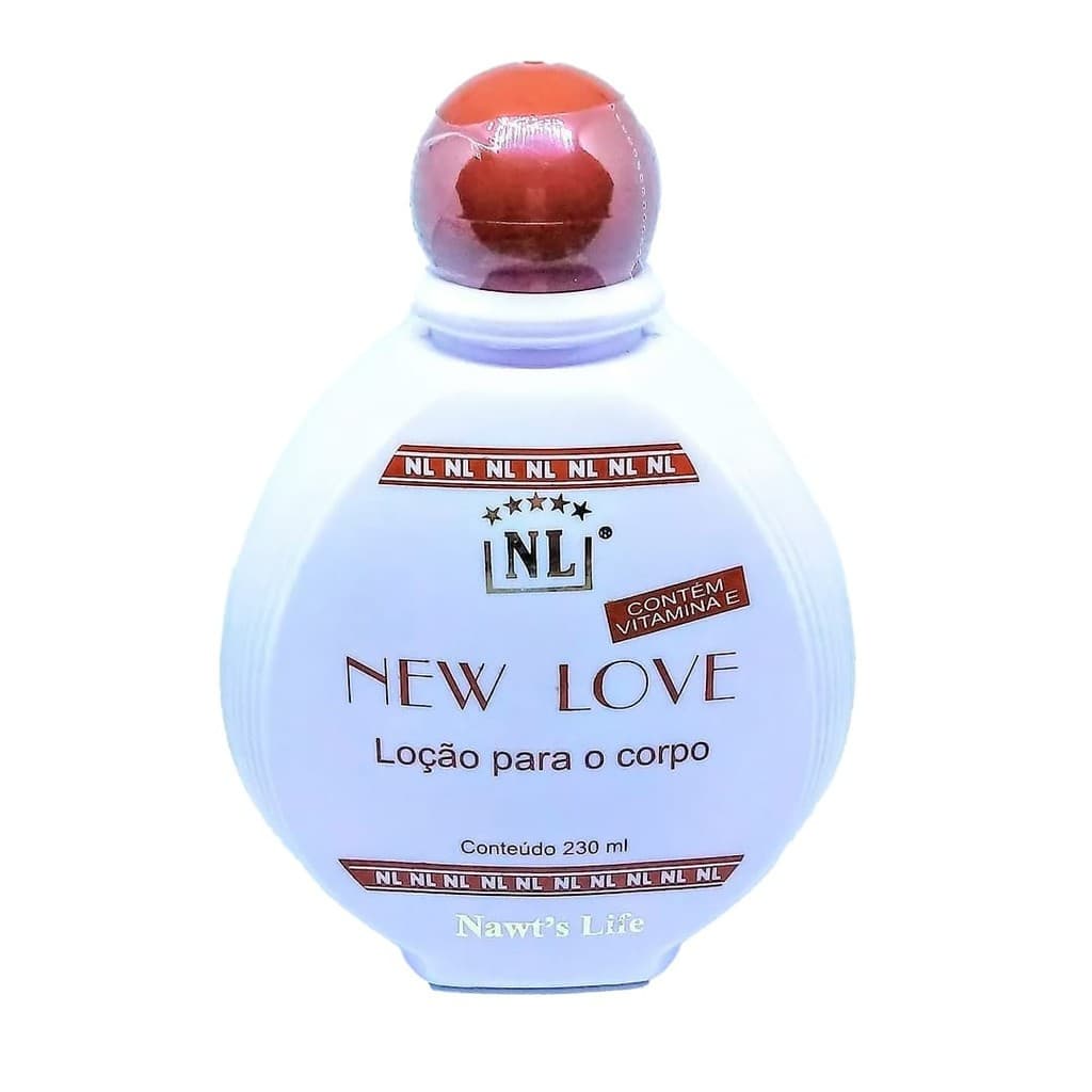 New Love Loção Hidratante 230ml para o Corpo - Nawts Lifes