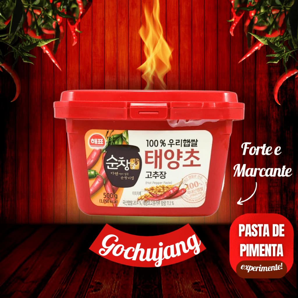 Pasta de Pimenta Coreana Gochujang Hot - Sajo