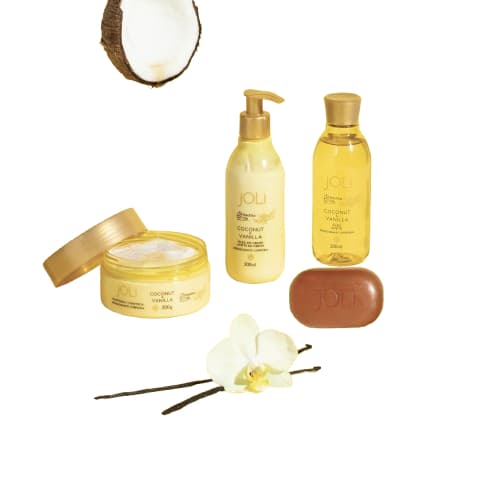 Hinode JOLI COCO hidratante corporal óleo corporal manteiga corporal sabonete em barra linha JOLI de cuidados corporais