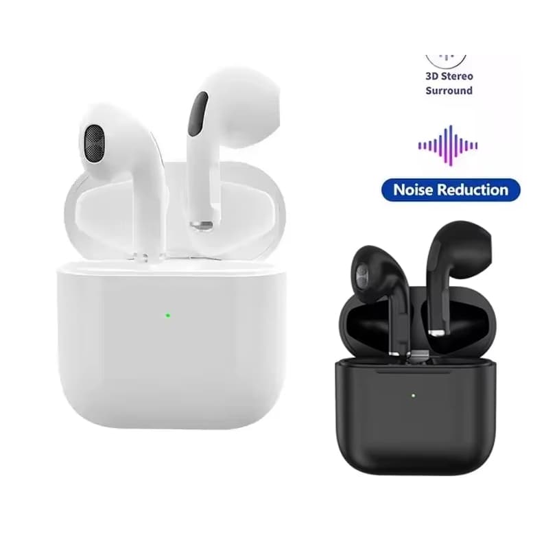 2024 tws ar pro 4 fone fones de ouvido bluetooth sem fio com microfone controle toque sem fio bluetooth fone pro 4