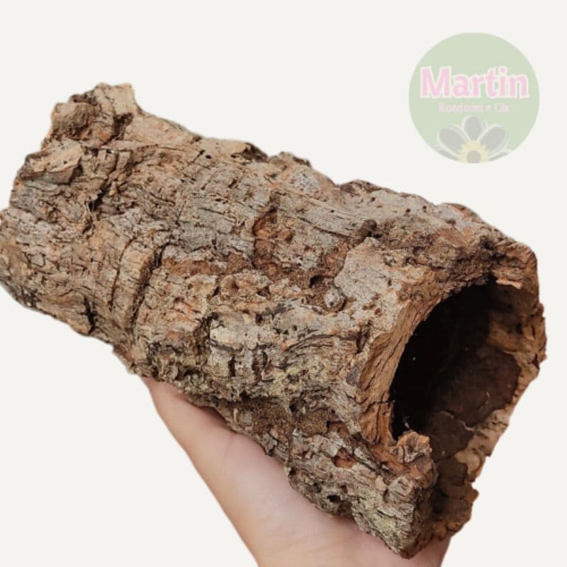 Cork bark/tronco/casca de árvore, toca/casinha, esconderijo natural para roedores, hamster, gerbil, répteis