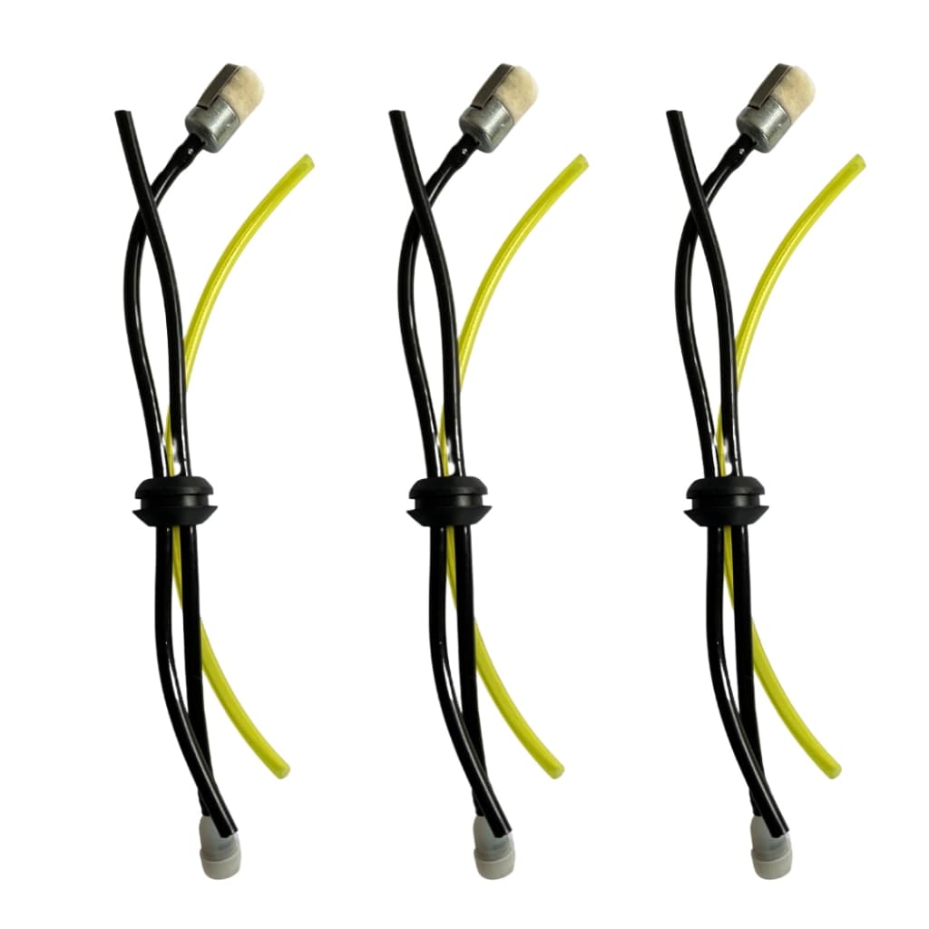 Kit comk 3 Mangueiras de Combustivel Completo com Filtro Para Roçadeiras Importadas