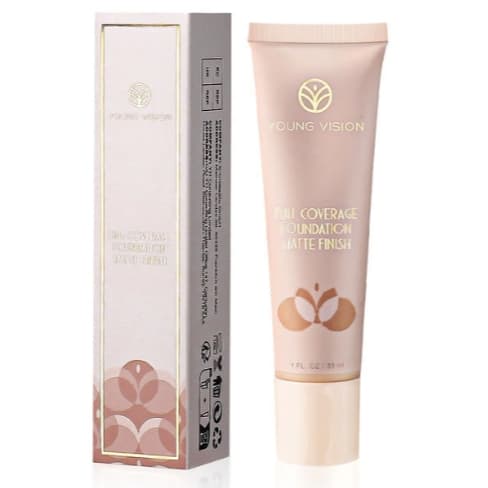 Base Liquida Matte Longwear De Cobertura Total Young Vision
