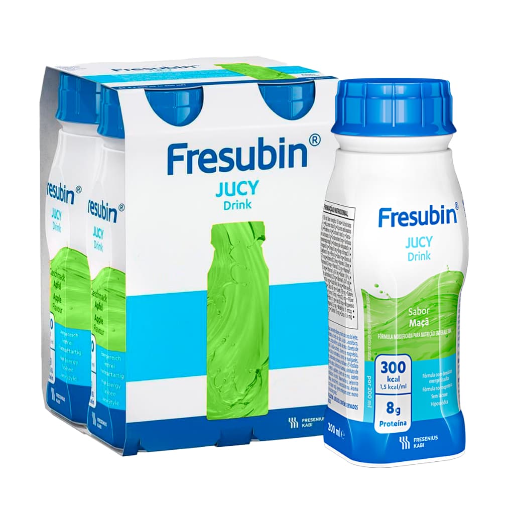 Fresubin Jucy Drink 200ml Kit com 4 unidades - Fresenius Kabi
