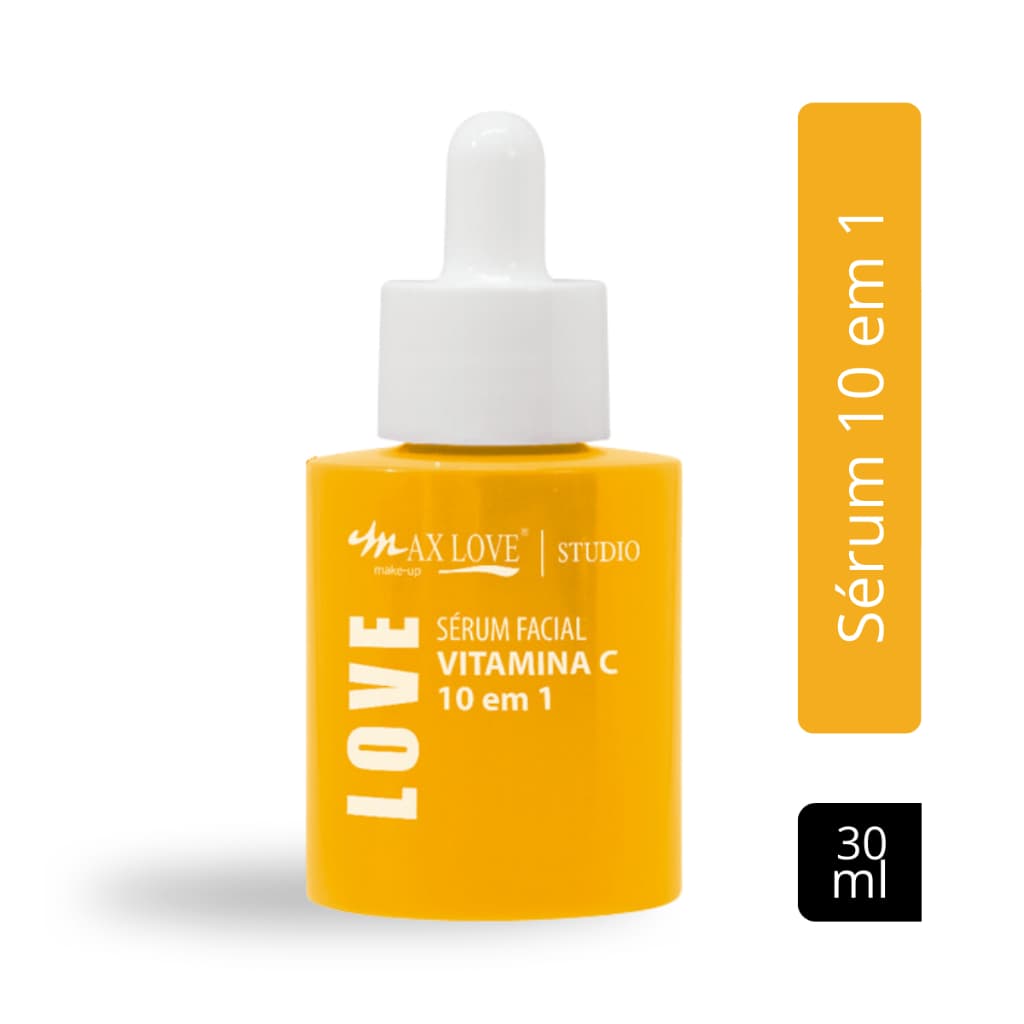Sérum 10 em 1 Vitamina C + 9 ativos - Max Love