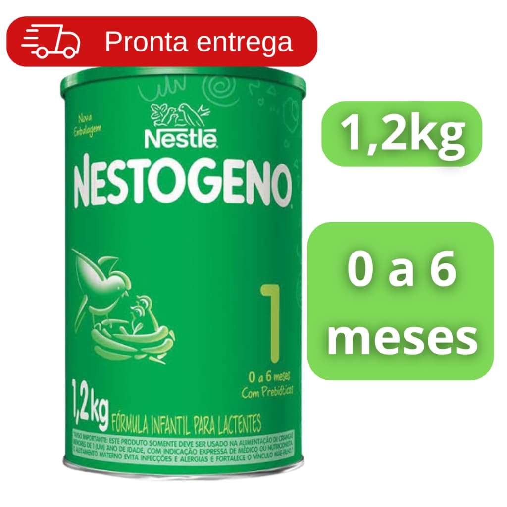 Nestogeno 1. 1.2kg formulação infantil.