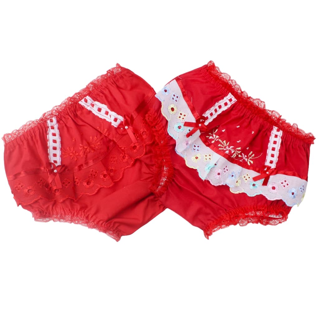 Calcinha Criança Infantil Menina Cobre Fralda