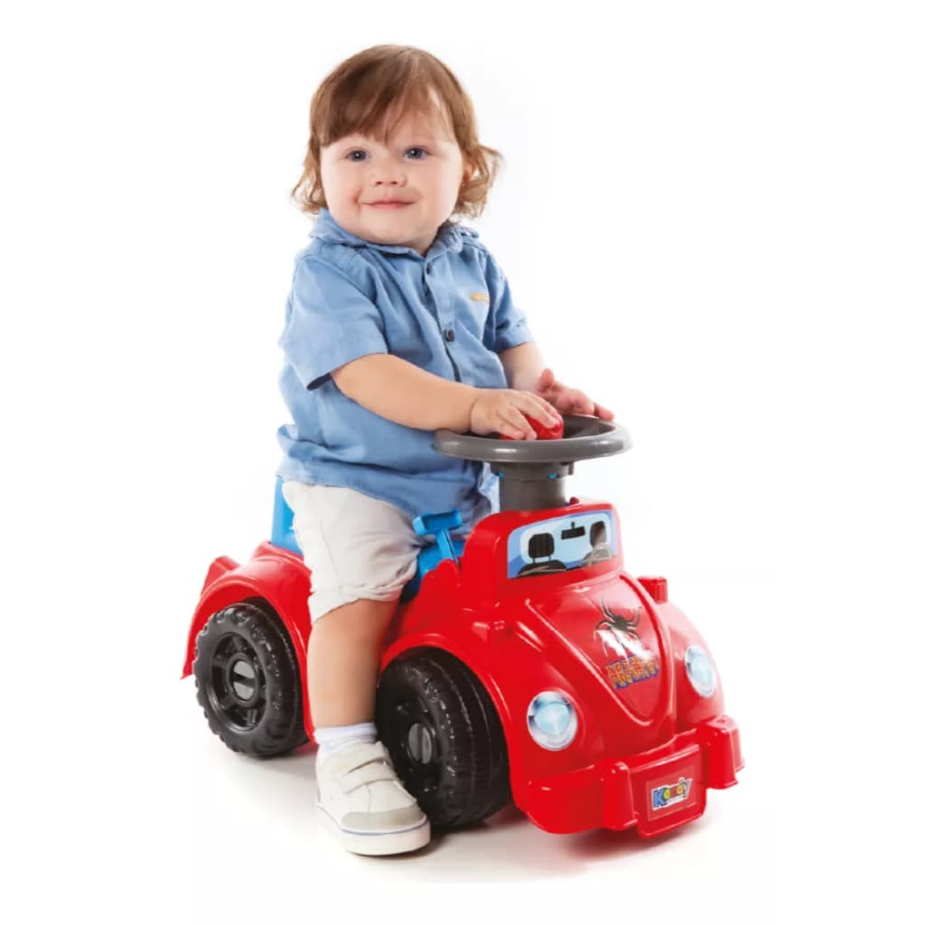 Quadriciclo motoca Andador Menino Vermelho Aranha Grande para Meninos - QUEEN SHOP