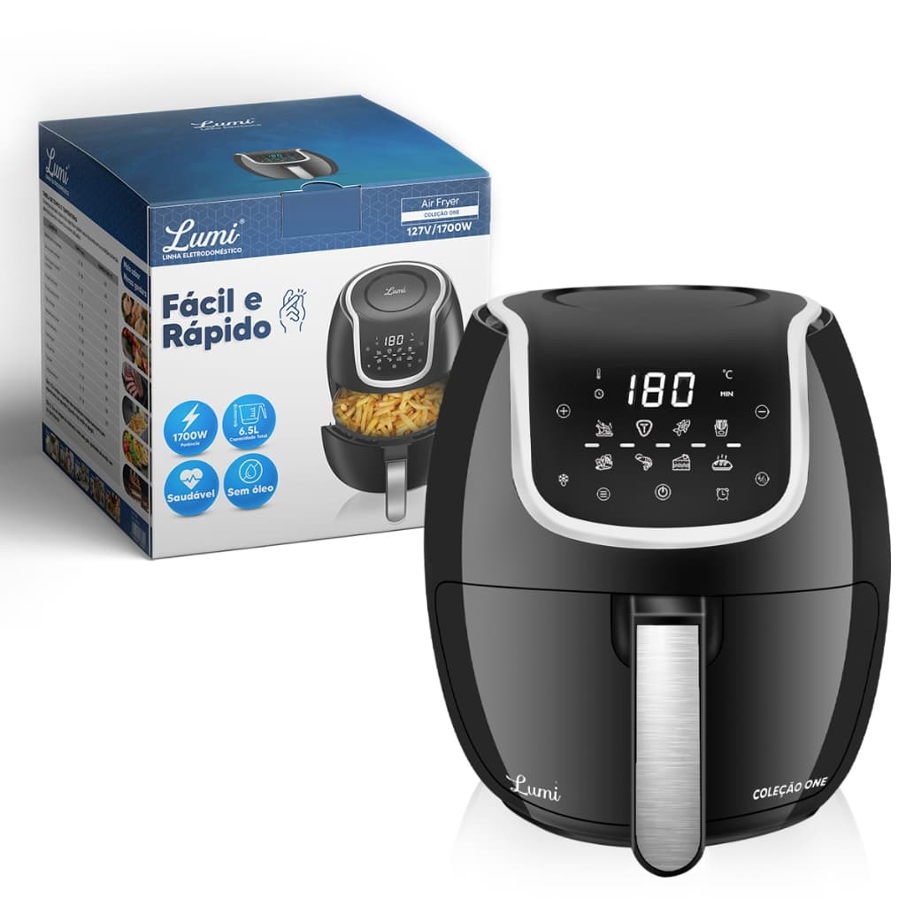 Fritadeira Air Fryer Digital 6.5l 127v