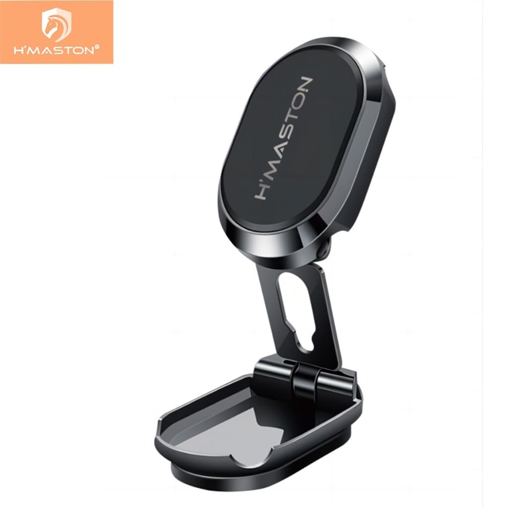 Suporte Magnetico Univwesal  Veicular  Carro  H'MASTON CJ-70 COMPACTO INDUÇÃO POR IMA FIXAÇÃO Painel