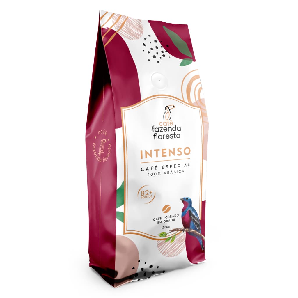 Café Fazenda Floresta Especial Intenso em grãos pacote de 250g