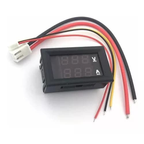 Voltímetro Amperímetro Dc 0-100 V 10a Display Digital