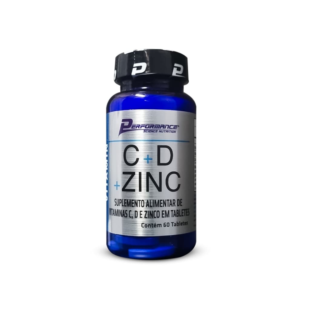 Vitamina C + Vitamina D + Zinco 60 Tabletes - Performance Nutrition
