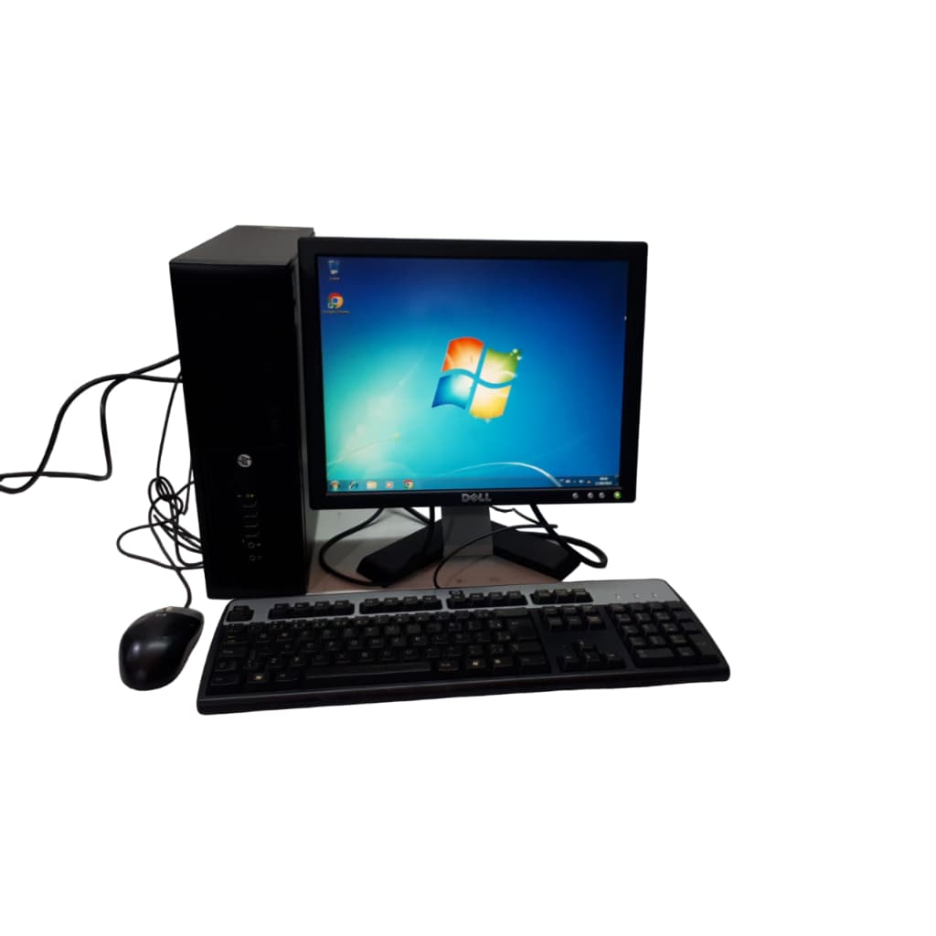 Kit Computador Desktop Hp Pro 3410 Core I3-2ª 4GB HD 500GB +Monitor 17 Usado