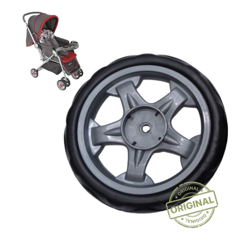 Roda Traseira Carrinho de Bebê Reverse Cosco Travel System Original Rodinha de Tráss